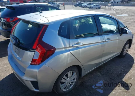 2016 Honda Fit Lx из США, поврежденный, VIN JHMGK5H58GX011026